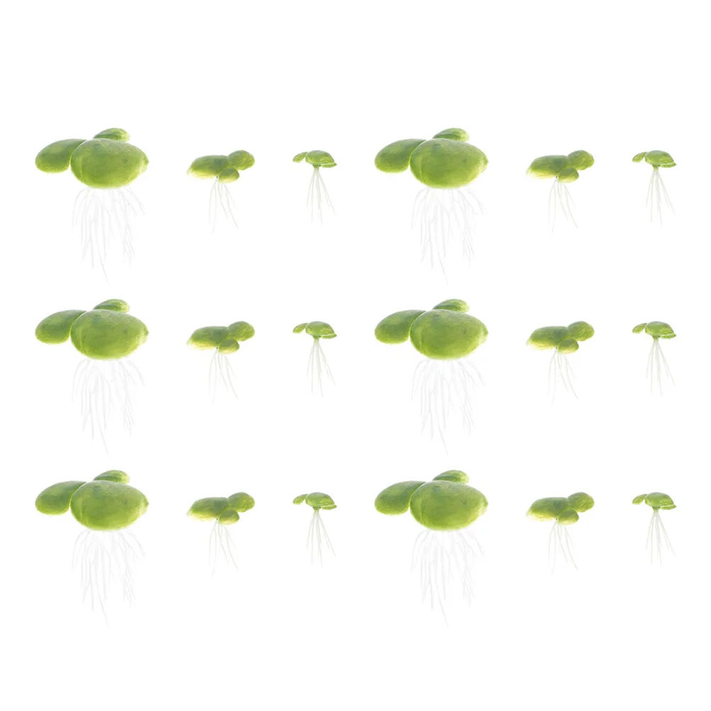 18 PCS Artificial Duckweed Floating Plant Seaweed Light Green Plastic Aquarium Plants
18 PCS Artificial Duckweed Floating Plant Seaweed Light Green Plastic Aquarium Plants
