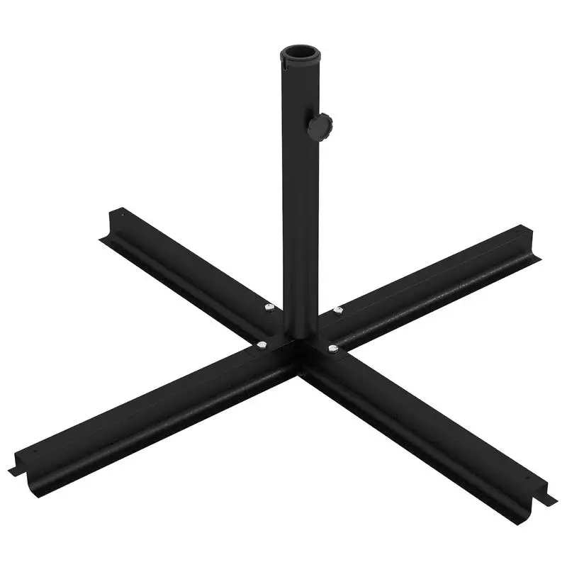 Parasol Stand Parasol Base Cross Base, Weather Resistant, 100 X 100 X 75 Cm, Black
Parasol Stand Parasol Base Cross Base, Weather Resistant, 100 X 100 X 75 Cm, Black