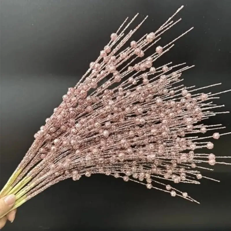 Christmas Decorations 43cm 12 Fork Gold Pink Ball Christmas Tree Wreath Vine Strips Glitter Gold Pink Berries Bundle String
Christmas Decorations 43cm 12 Fork Gold Pink Ball Christmas Tree Wreath Vine Strips Glitter Gold Pink Berries Bundle String