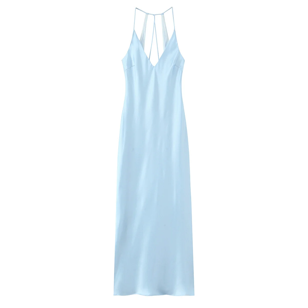 UNIZERA women's dress simple underwear texture V-neck sling solid color long temperament summer new dress
UNIZERA women's dress simple underwear texture V-neck sling solid color long temperament summer new dress
