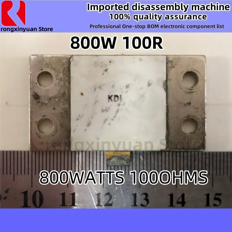 32-2016-100 RFP-800-100 800W100R 800W 1000O 800W-100Ω Резистивная фиктивная нагрузка 800WATTS 100OHMS Терминатор нагрузки резистора QualityAssu
32-2016-100 RFP-800-100 800W100R 800W 1000O 800W-100Ω Резистивная фиктивная нагрузка 800WATTS 100OHMS Терминатор нагрузки резистора QualityAssu