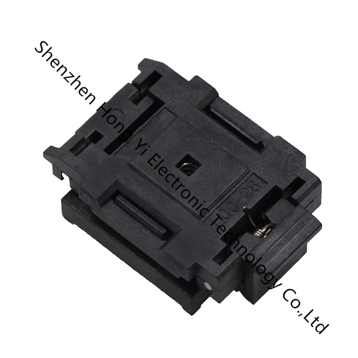 LCC28-1.27 flip aging seat LCC28 gold-plated burning seat 1.27MM high-temperature resistant fixture socket
LCC28-1.27 flip aging seat LCC28 gold-plated burning seat 1.27MM high-temperature resistant fixture socket