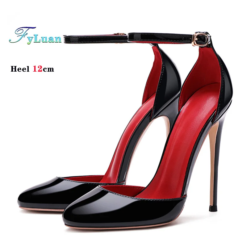Europe and America New Side Eempty Large Size Women Sandals 10CM 12CM Super High Heels 2025 Summer Ankle Strap Black Woman Shoes
Europe and America New Side Eempty Large Size Women Sandals 10CM 12CM Super High Heels 2025 Summer Ankle Strap Black Woman Shoes