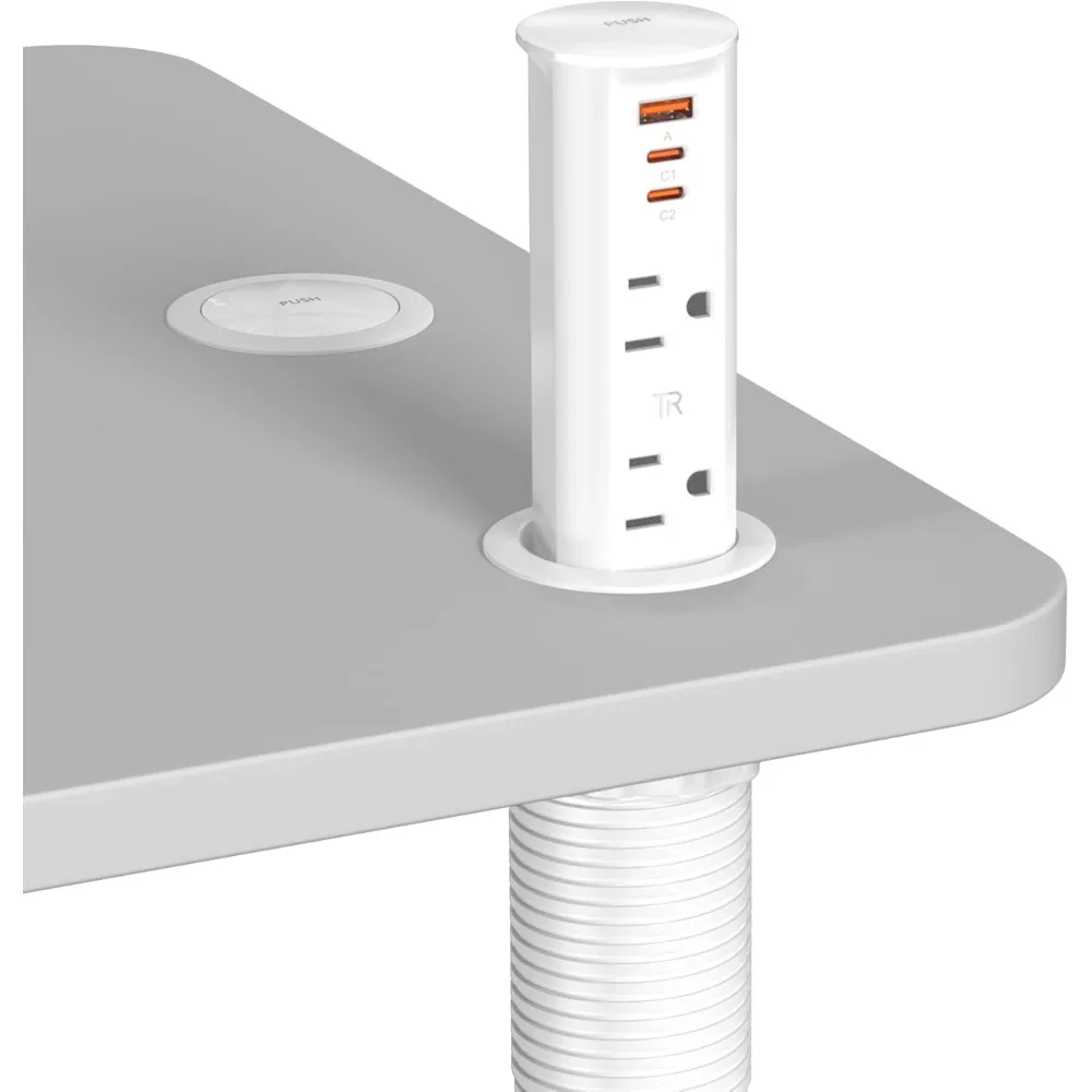 2 Inch Pop Up Outlet for Countertop,Power Grommet 2-inch Desk Wire Hole Insert,20W USB C,2 Outlets,2 USB C/1 USB A,Recessed
2 Inch Pop Up Outlet for Countertop,Power Grommet 2-inch Desk Wire Hole Insert,20W USB C,2 Outlets,2 USB C/1 USB A,Recessed
