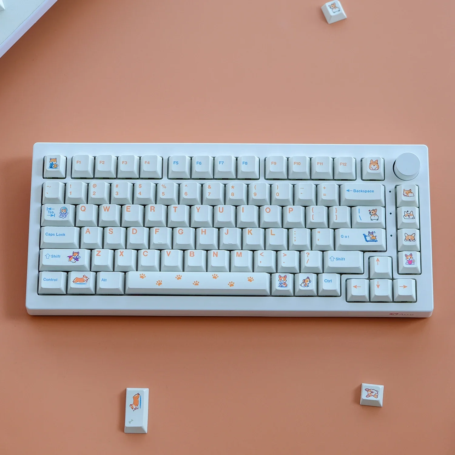 Corgi keycaps, original high PBT personality sublimation 61/64/68/75/84/87/96/104/108
Corgi keycaps, original high PBT personality sublimation 61/64/68/75/84/87/96/104/108