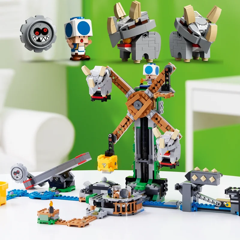 Compatible Brands Brick Sets Super Bros. Game Series Building Blocks Marioed Reznor Knockdown Expansion Set MOC Toys Kids Gift
Compatible Brands Brick Sets Super Bros. Game Series Building Blocks Marioed Reznor Knockdown Expansion Set MOC Toys Kids Gift