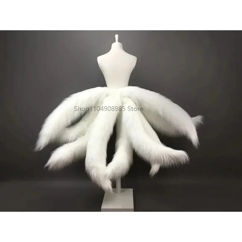 Game LOL Cosplay Costumes Fox LOL Ahri Nine Tailed Upgraded Transform-model Tail Cosplay White 3 Sizes
Game LOL Cosplay Costumes Fox LOL Ahri Nine Tailed Upgraded Transform-model Tail Cosplay White 3 Sizes