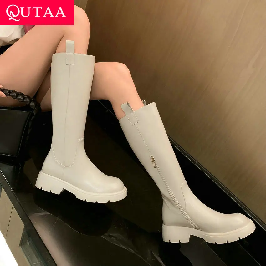 QUTAA/2024 г. Женские сапоги до колена осенне-зимняя Офисная Женская обувь из натуральной кожи на среднем каблуке женские мотоциклетные ботинки с круглым носком, размер 34-39
QUTAA/2024 г. Женские сапоги до колена осенне-зимняя Офисная Женская обувь из натуральной кожи на среднем каблуке женские мотоциклетные ботинки с круглым носком, размер 34-39