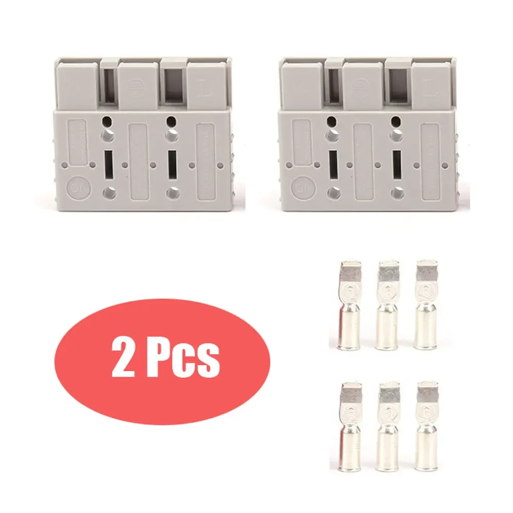 2 шт., 50 А, трехполюсный разъем, вилка для зарядки аккумулятора вилочного погрузчика, разъем для аккумулятора, вилка 50 А для терминала Anderson
2 шт., 50 А, трехполюсный разъем, вилка для зарядки аккумулятора вилочного погрузчика, разъем для аккумулятора, вилка 50 А для терминала Anderson