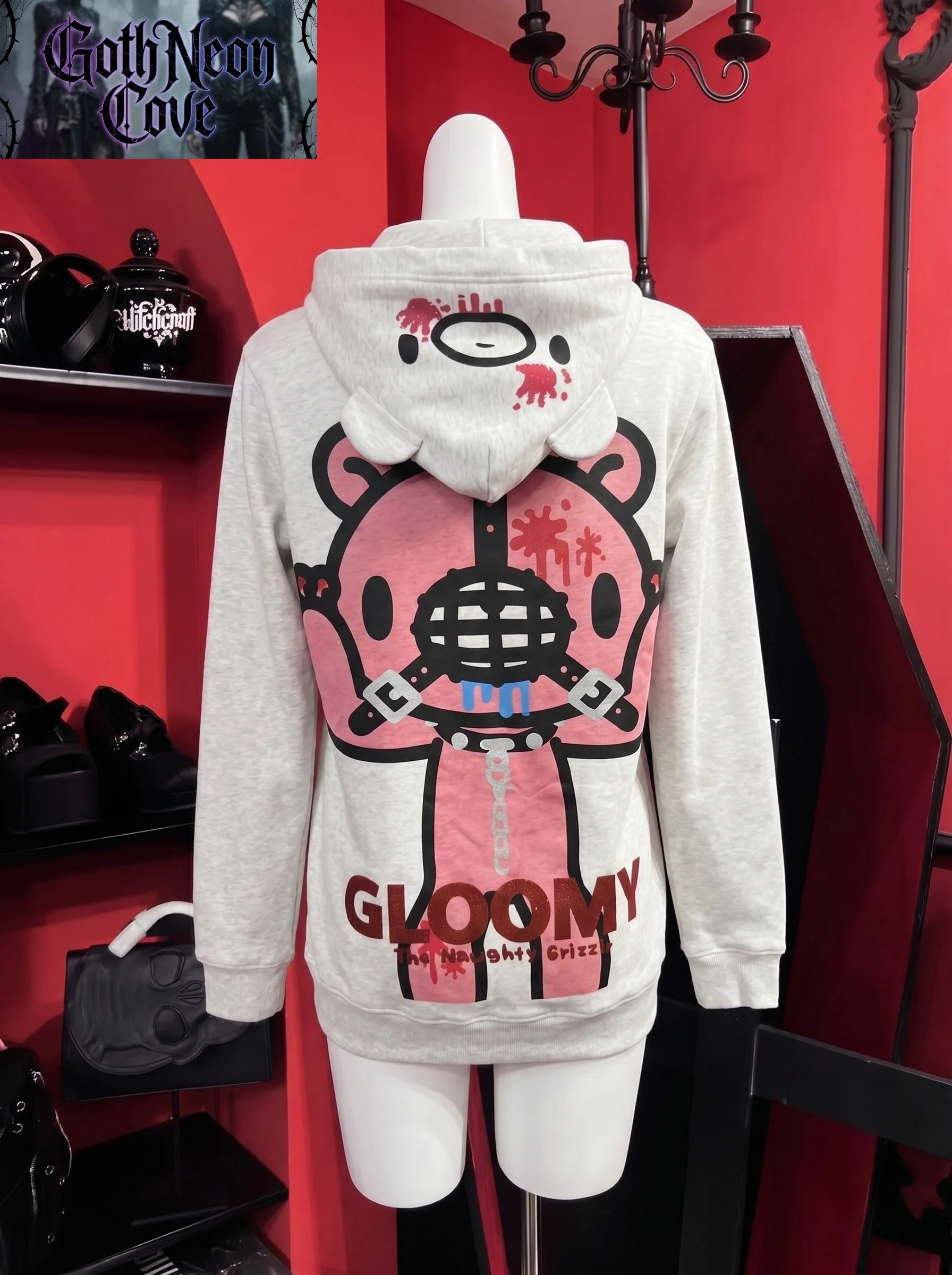 Y2k Aesthetics Sweatshirts Bear Ears Long Sleeve Pockets Cartoon Print Hoodies Punk Gothic Tops Thicken Casual Women's Clothing
Y2k Aesthetics Sweatshirts Bear Ears Long Sleeve Pockets Cartoon Print Hoodies Punk Gothic Tops Thicken Casual Women's Clothing