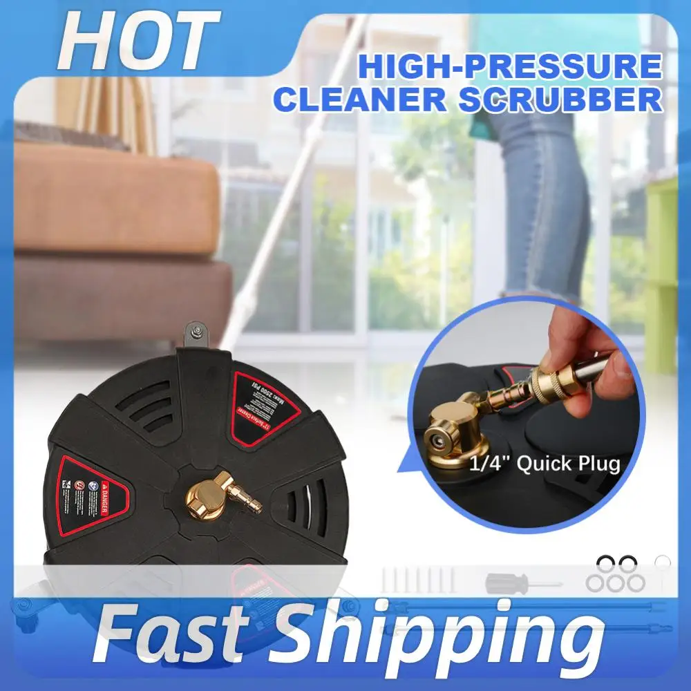 Floor Scrubber 1/4 Quick Connector Surface Cleaner Attachment with Extension Wand Powerful Pressure Washer Replacement Nozzles
Floor Scrubber 1/4 Quick Connector Surface Cleaner Attachment with Extension Wand Powerful Pressure Washer Replacement Nozzles