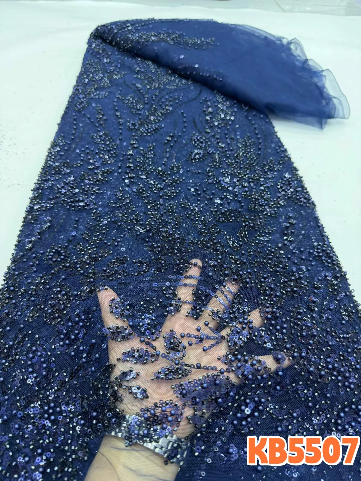 DREAMYLSI 5 Yards Green African Lace Fabric High Quality Sequins Beaded French Embroidery Tulle Lace For Nigerian Wedding KB5507
DREAMYLSI 5 Yards Green African Lace Fabric High Quality Sequins Beaded French Embroidery Tulle Lace For Nigerian Wedding KB5507