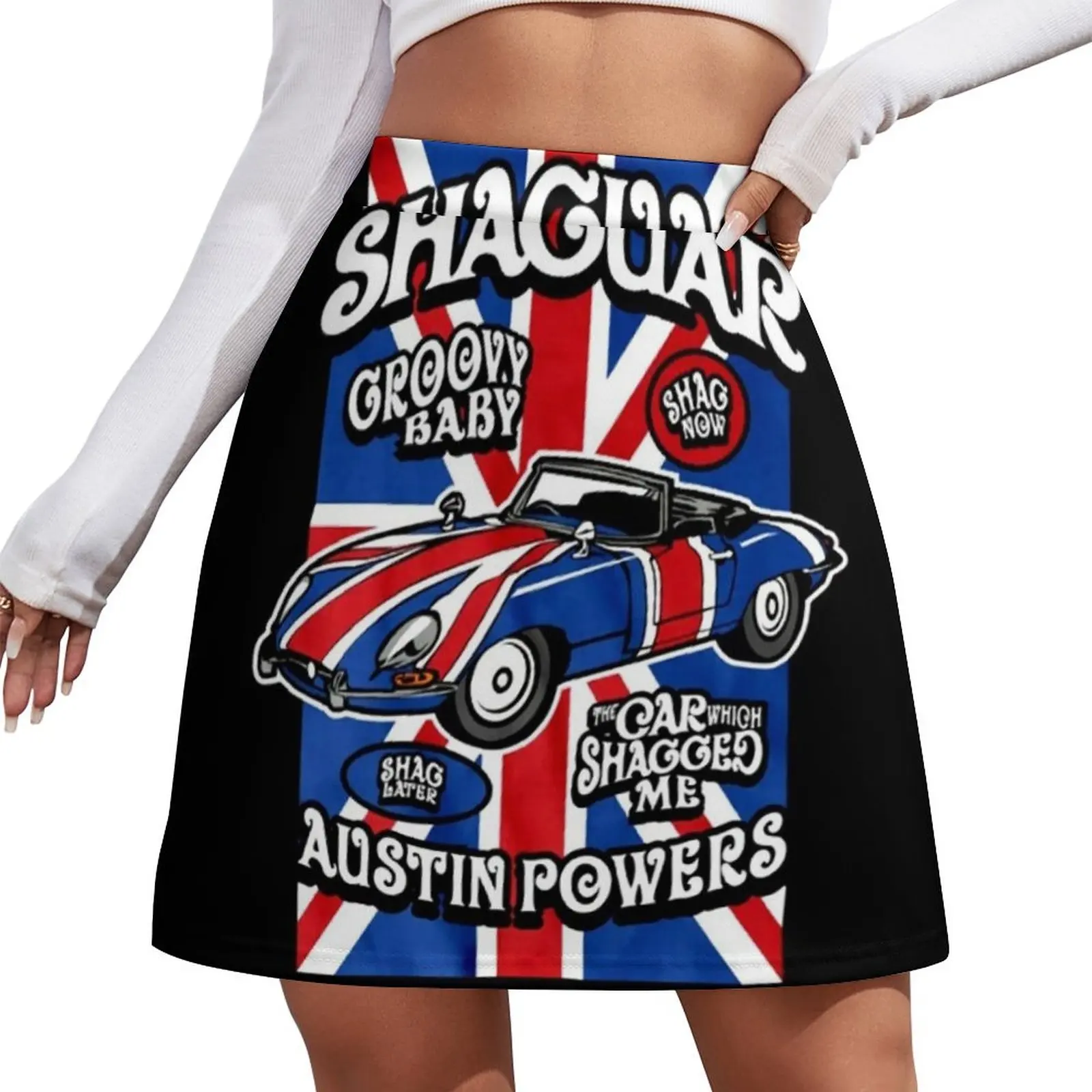 Logo shaguar groovay baby poster Mini Skirt Woman short skirt luxury designer clothing women Mini Skirt
Logo shaguar groovay baby poster Mini Skirt Woman short skirt luxury designer clothing women Mini Skirt