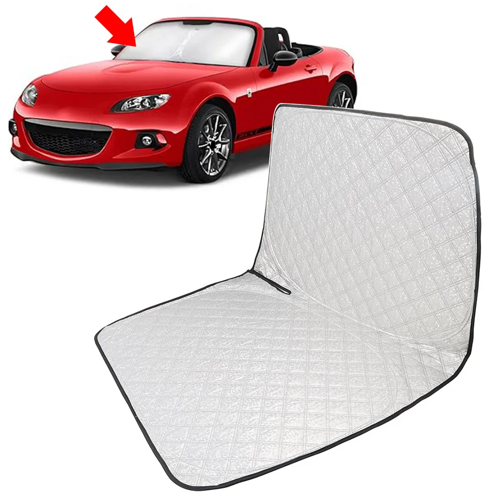 Car Foldable Windshield Sun Shade Visor For Mazda MX-5 Miata Convertible 09-15
Car Foldable Windshield Sun Shade Visor For Mazda MX-5 Miata Convertible 09-15