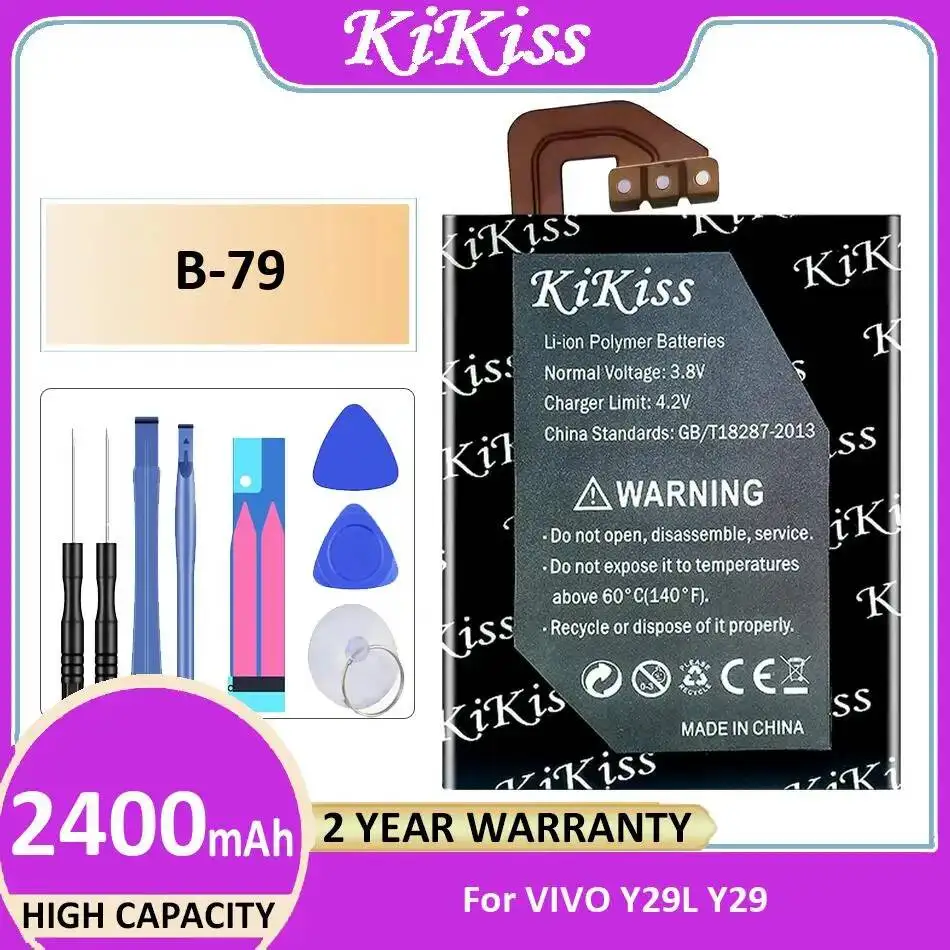 Reliable Power B-79 Lightweight Mobile Phone Battery For Vivo Y29L Y29 2400Mah
Reliable Power B-79 Lightweight Mobile Phone Battery For Vivo Y29L Y29 2400Mah
