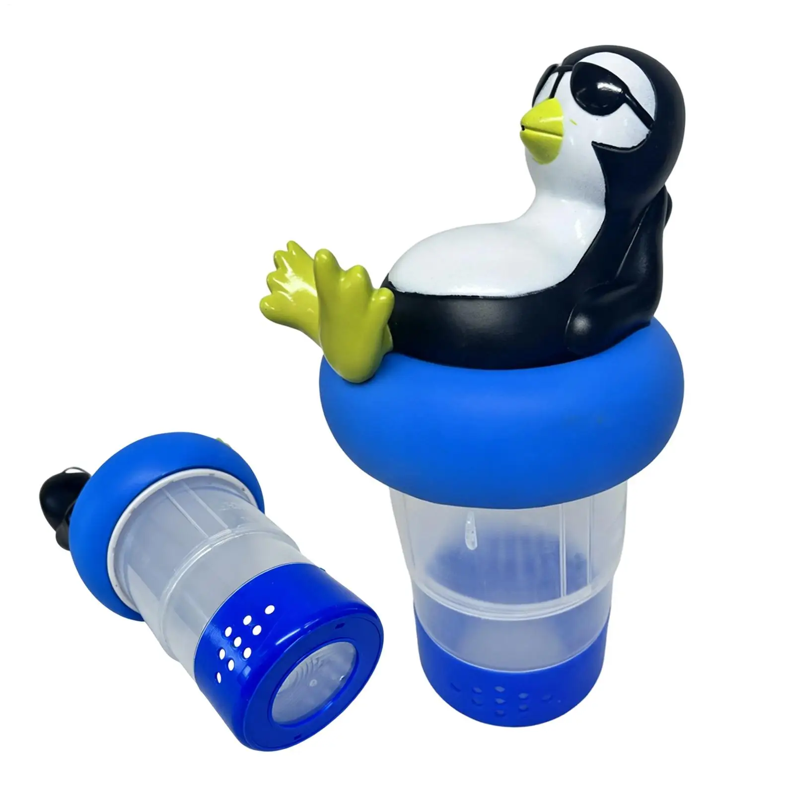 Foldable Penguin Floating Dispenser Pool Dispenser Automatic Chlorine Tablet Dispenser Supports 1-3 inch tablets for Spa Hot Tub
Foldable Penguin Floating Dispenser Pool Dispenser Automatic Chlorine Tablet Dispenser Supports 1-3 inch tablets for Spa Hot Tub