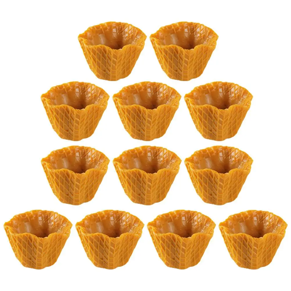 12 Pcs Simulated Ice Cream Cone Charms PVC Wear Resistant DIY Accessories Hairband Phone Case Decor Jewelry Making Crafts Toy
12 Pcs Simulated Ice Cream Cone Charms PVC Wear Resistant DIY Accessories Hairband Phone Case Decor Jewelry Making Crafts Toy