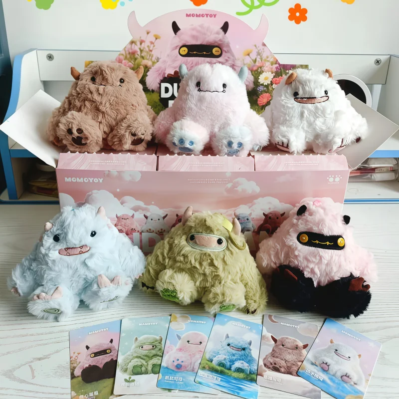 MOMOTOY Blind Box Dundun Family Series Plush Collectible Trendy Toys Bag Pendant Desktop Ornament For Adult Female Collectors
MOMOTOY Blind Box Dundun Family Series Plush Collectible Trendy Toys Bag Pendant Desktop Ornament For Adult Female Collectors