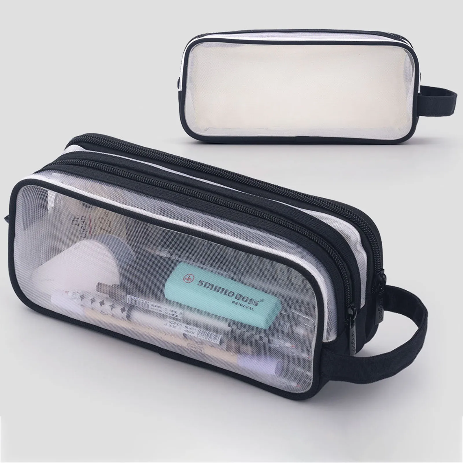 Large Capacity Mesh Pencil Case Multifunctional Marker Pen Pouch Holder for School Student Teen Girl Boy
Large Capacity Mesh Pencil Case Multifunctional Marker Pen Pouch Holder for School Student Teen Girl Boy