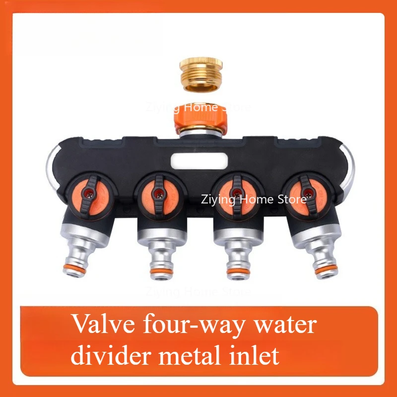 For One-in-four-out Water Distribution Controller Garden Watering Irrigation Household Metal Multi-pass Valve Flow Splitter
For One-in-four-out Water Distribution Controller Garden Watering Irrigation Household Metal Multi-pass Valve Flow Splitter