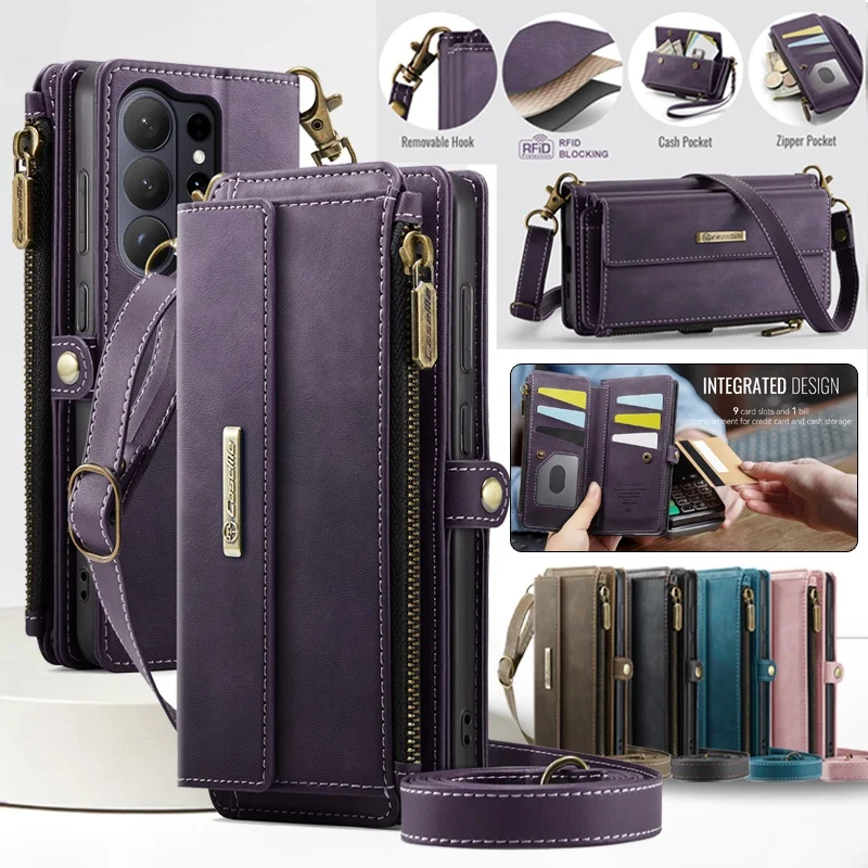 Crossbody Leather Wallet Phone Case for Samsung Galaxy S26 Plus S25 Ultra S24 FE S23 S22 S21 S20 Card Holder Funda Cover Hoesje
Crossbody Leather Wallet Phone Case for Samsung Galaxy S26 Plus S25 Ultra S24 FE S23 S22 S21 S20 Card Holder Funda Cover Hoesje
