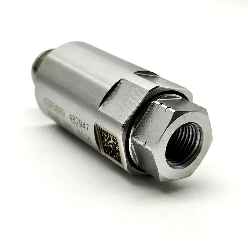 NEW Genuine 4383889 Rail Pressure Relief Valve For Cummins XPI Common Rail Pump DC09/DC13/DC16 2488244 2897320 4307475 4359204
NEW Genuine 4383889 Rail Pressure Relief Valve For Cummins XPI Common Rail Pump DC09/DC13/DC16 2488244 2897320 4307475 4359204