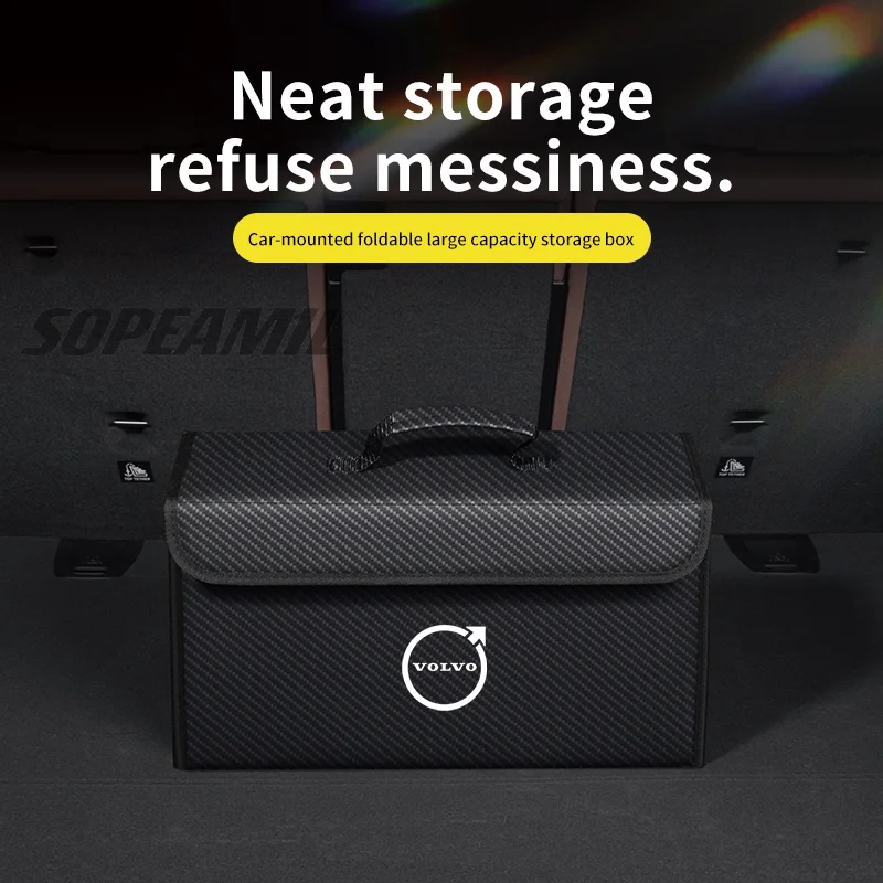 Volvo XC40 XC60 XC70 XC90 V40 V50 V60 V70 V90 S40 S60 S80 S90 C70 Car Trunk Storage Box Organizer Foldable Stowing Tidying Bag
Volvo XC40 XC60 XC70 XC90 V40 V50 V60 V70 V90 S40 S60 S80 S90 C70 Car Trunk Storage Box Organizer Foldable Stowing Tidying Bag