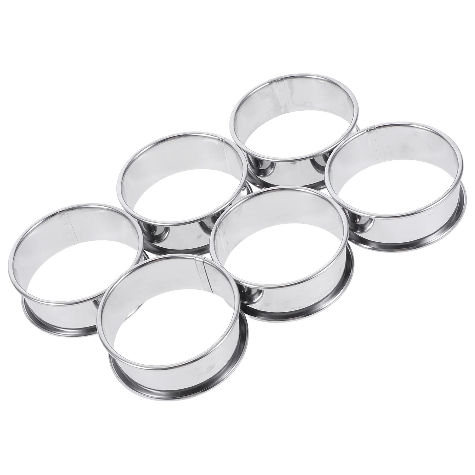 Nonstick Round Tart Rings Stainless Steel Muffin Rings Round Pastry Molds Baking Pancakes Rings Tarts Mousse Rings for Home Bake
Nonstick Round Tart Rings Stainless Steel Muffin Rings Round Pastry Molds Baking Pancakes Rings Tarts Mousse Rings for Home Bake