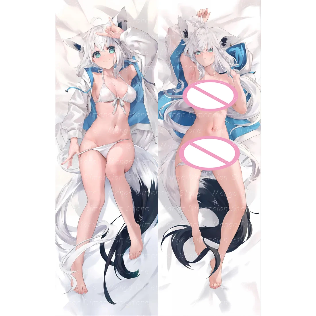 Vtuber Shirakami Fubuki Bedding Fullbody Pillowcase 50X150 Hugging Otaku Bedding Pillow Cushion Cover Dakimakura Pillowcases
Vtuber Shirakami Fubuki Bedding Fullbody Pillowcase 50X150 Hugging Otaku Bedding Pillow Cushion Cover Dakimakura Pillowcases