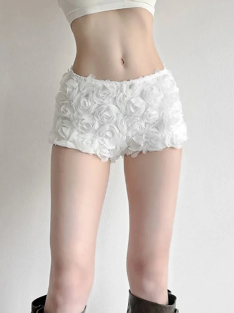 Sexy Slim 3D Floral Shorts Women High Waist Sweet Fashion Shorts Casual Summer Lady Chic Korean Design High Quality White Shorts
Sexy Slim 3D Floral Shorts Women High Waist Sweet Fashion Shorts Casual Summer Lady Chic Korean Design High Quality White Shorts