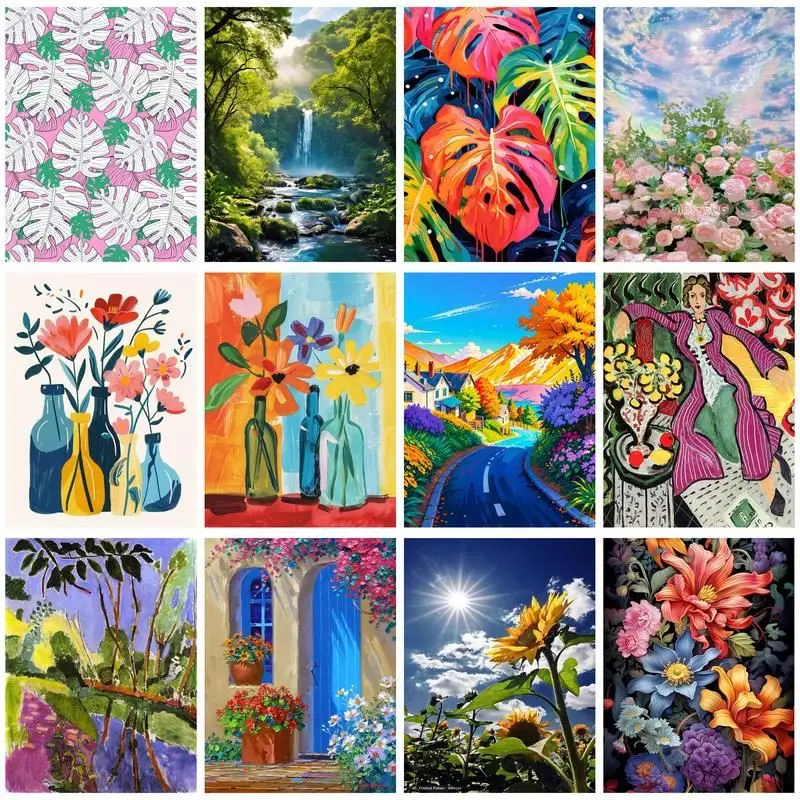 GATYZTORY Diamond Embroidery Flowers Cross Stitch Ocean 5D Diamond Painting For Adults Craft New Arrival Mosaic Art Wall Decor
GATYZTORY Diamond Embroidery Flowers Cross Stitch Ocean 5D Diamond Painting For Adults Craft New Arrival Mosaic Art Wall Decor