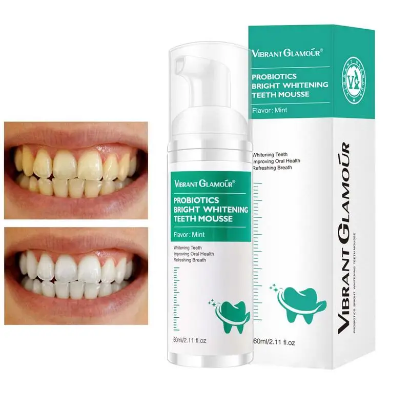 Sdattor Teeth Whitening Foam Toothpaste Mint Oral Cleaning Mousse Natural Color Correction Mouth Wash Deep Stain Removal Dental
Sdattor Teeth Whitening Foam Toothpaste Mint Oral Cleaning Mousse Natural Color Correction Mouth Wash Deep Stain Removal Dental