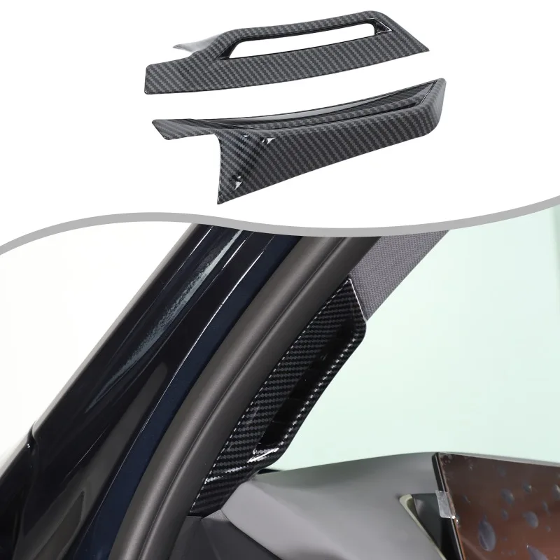 2PCS ABS Front A-pillar air outlet frame Trim Air vent Cover sticker For BMW X3 G45 2025+ Car Interior Accessories
2PCS ABS Front A-pillar air outlet frame Trim Air vent Cover sticker For BMW X3 G45 2025+ Car Interior Accessories