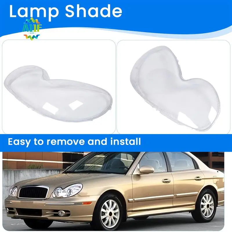 A11F-Car Headlight Shell Lamp Shade Transparent Cover Headlight Glass Head Light Lamp Lens Cover For Hyundai Sonata 2003-2007
A11F-Car Headlight Shell Lamp Shade Transparent Cover Headlight Glass Head Light Lamp Lens Cover For Hyundai Sonata 2003-2007