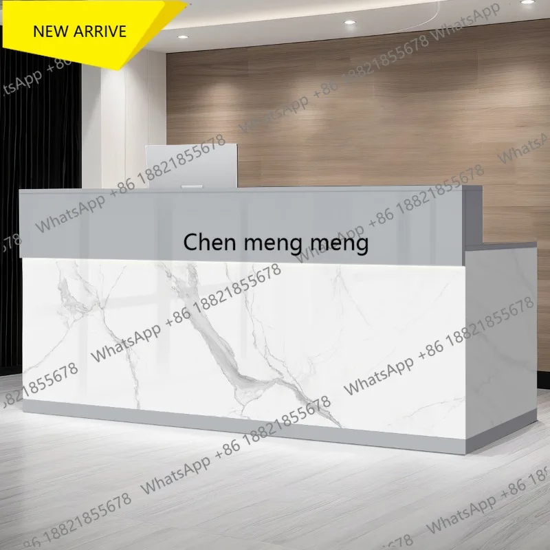 A178 Reception Desk with Counter, Modern Front Counter Desk with Lockable Drawer, Cabinet and Keyboard Tray, Retail Checkout
A178 Reception Desk with Counter, Modern Front Counter Desk with Lockable Drawer, Cabinet and Keyboard Tray, Retail Checkout