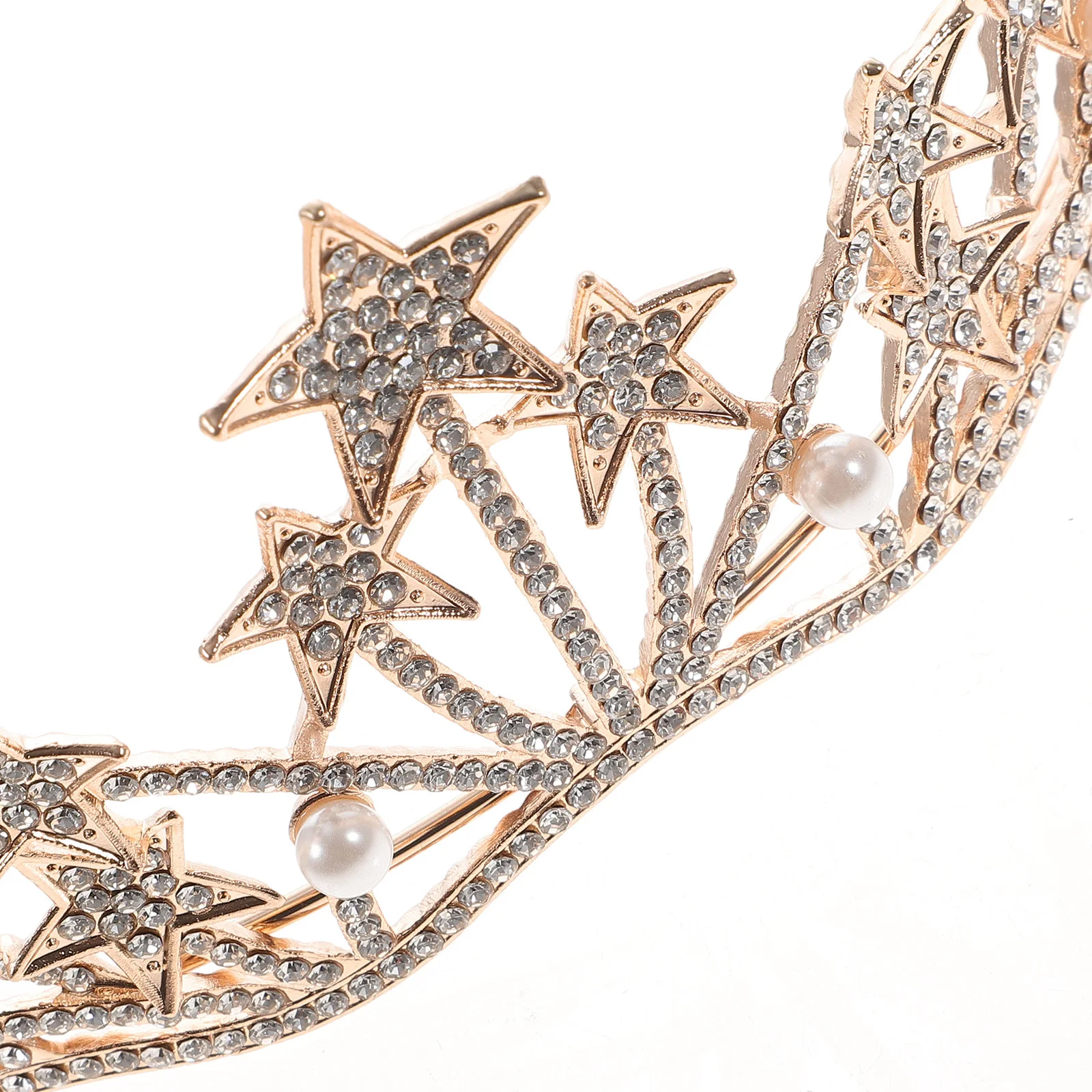 1Pcs Bridal Star Pearl Rhinestone Crown Headdress Alloy Wedding Tiara Bride Crown Fashion Headwear Birthday Party Celebration
1Pcs Bridal Star Pearl Rhinestone Crown Headdress Alloy Wedding Tiara Bride Crown Fashion Headwear Birthday Party Celebration