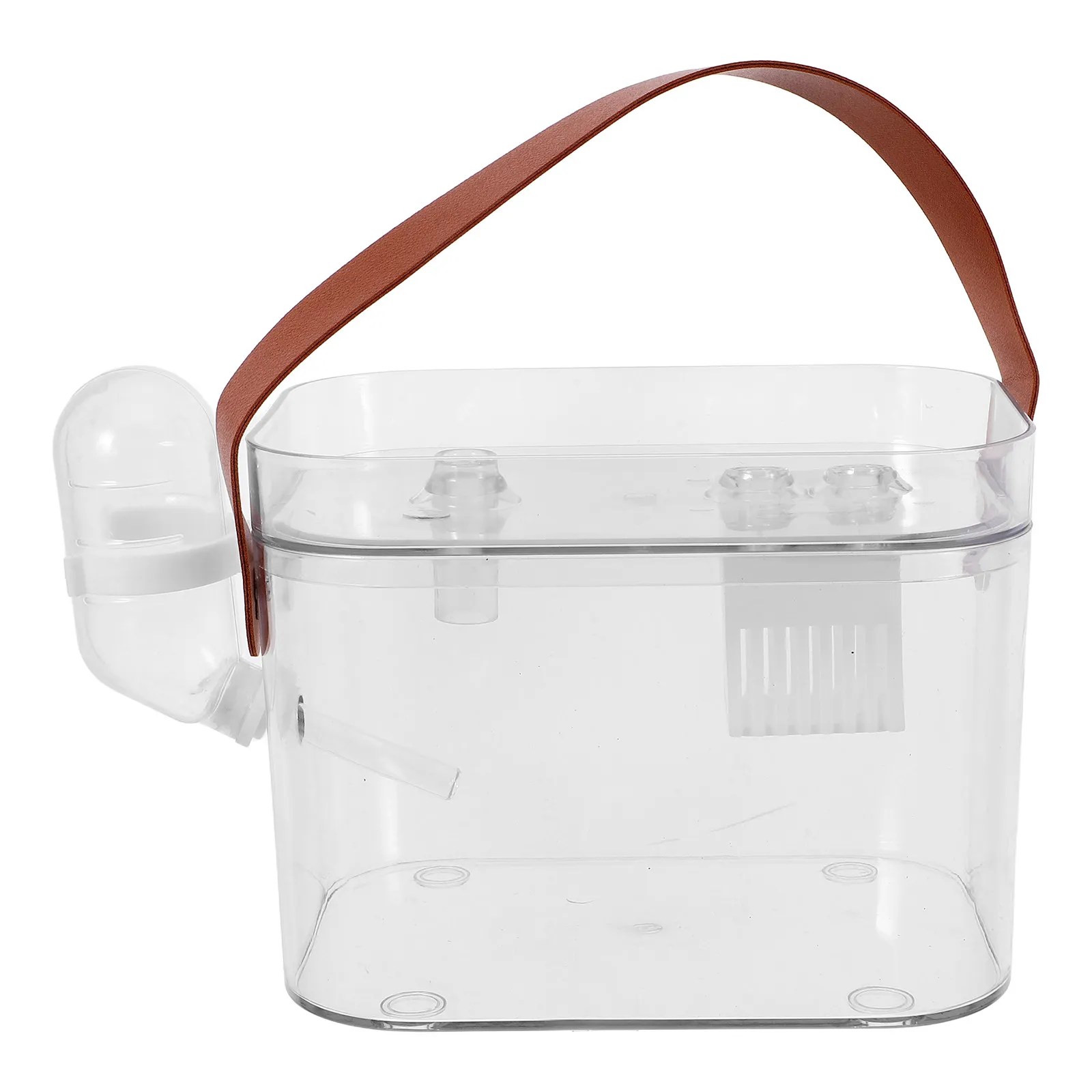 Portable Hamster Cage for Small Pets Travel Carrier Sugar Glider Chinchilla Ferret Guinea Pig Hedgehog Rat Mouse Bunny Clear
Portable Hamster Cage for Small Pets Travel Carrier Sugar Glider Chinchilla Ferret Guinea Pig Hedgehog Rat Mouse Bunny Clear