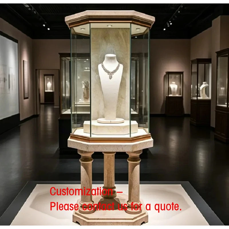custom.Luxury European-Style Freestanding Jewelry Display Cabinet Premium Glass Showcase Marble Base High-End Artifacts LED Ligh
custom.Luxury European-Style Freestanding Jewelry Display Cabinet Premium Glass Showcase Marble Base High-End Artifacts LED Ligh