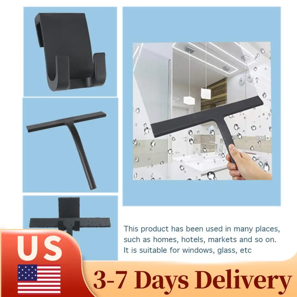 Silicone Window Glass Scraper Light Car Brush Cleaner Kitchen Cleaner with Holder Hook Shower Household Cleaning Accessories
Silicone Window Glass Scraper Light Car Brush Cleaner Kitchen Cleaner with Holder Hook Shower Household Cleaning Accessories