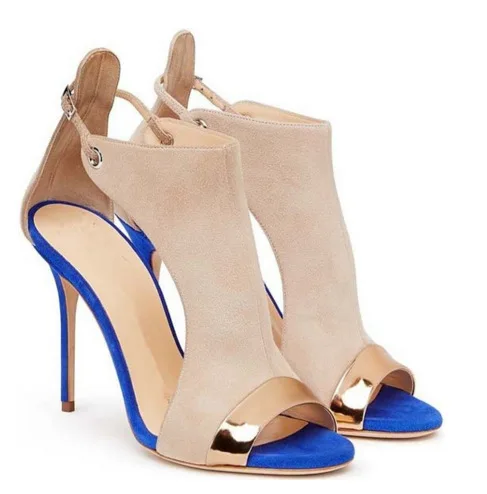Colored Open Toe Banquet Fish Mouth with Sexy Roman Sandals Sexy Sandals Summer New European and American Style
Colored Open Toe Banquet Fish Mouth with Sexy Roman Sandals Sexy Sandals Summer New European and American Style