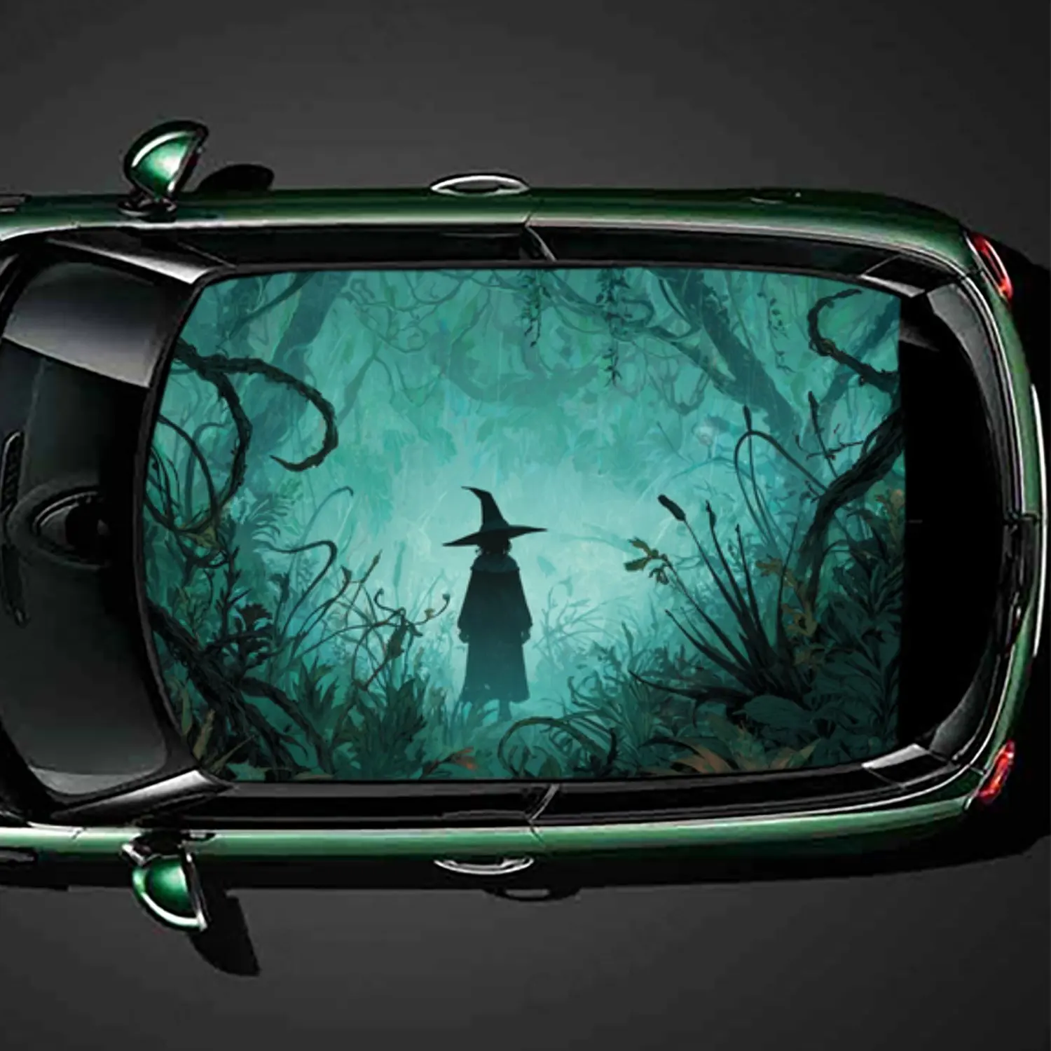 Mystical Forest Witch with Vines Car Roof Sticker PVC Self Waterproof stick , Striking Auto Exterior Accessories Decoration Prot
Mystical Forest Witch with Vines Car Roof Sticker PVC Self Waterproof stick , Striking Auto Exterior Accessories Decoration Prot