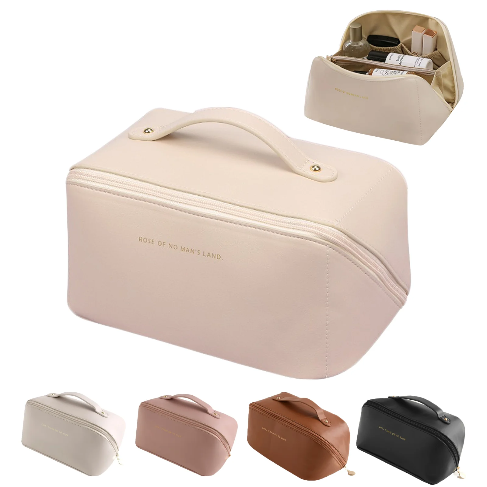 Large Capacity Makeup Bag Cosmetic Bag for Women Girl Pu Storage Bag Home Waterproof Washing Bag Cosmetic Organizer Makeup Box
Large Capacity Makeup Bag Cosmetic Bag for Women Girl Pu Storage Bag Home Waterproof Washing Bag Cosmetic Organizer Makeup Box