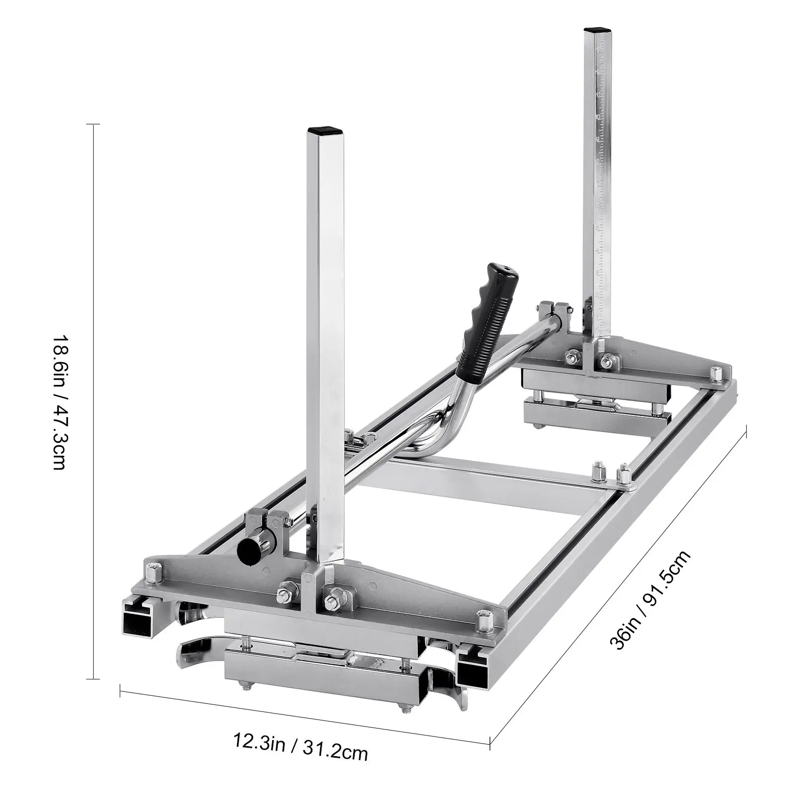 Chainsaw Mill, Portable Sawmill 14"-36" Guide Bar, Galvanized Steel Chainsaw Planking Mill with 0.2"-11.81" Cutting Thickness, Wood Lumber Cross Cutting Saw Mill for Builders and Woodworkers
Chainsaw Mill, Portable Sawmill 14"-36" Guide Bar, Galvanized Steel Chainsaw Planking Mill with 0.2"-11.81" Cutting Thickness, Wood Lumber Cross Cutting Saw Mill for Builders and Woodworkers