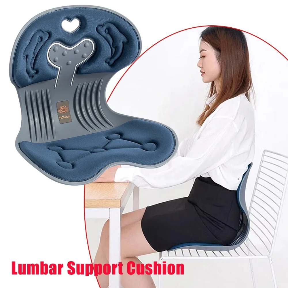 Ergonomic Lumbar Support Cushion for Office Chair Back Pain Relief Adjustable Backrest Pad Seat Breathable Mesh Magnetic Swirl
Ergonomic Lumbar Support Cushion for Office Chair Back Pain Relief Adjustable Backrest Pad Seat Breathable Mesh Magnetic Swirl