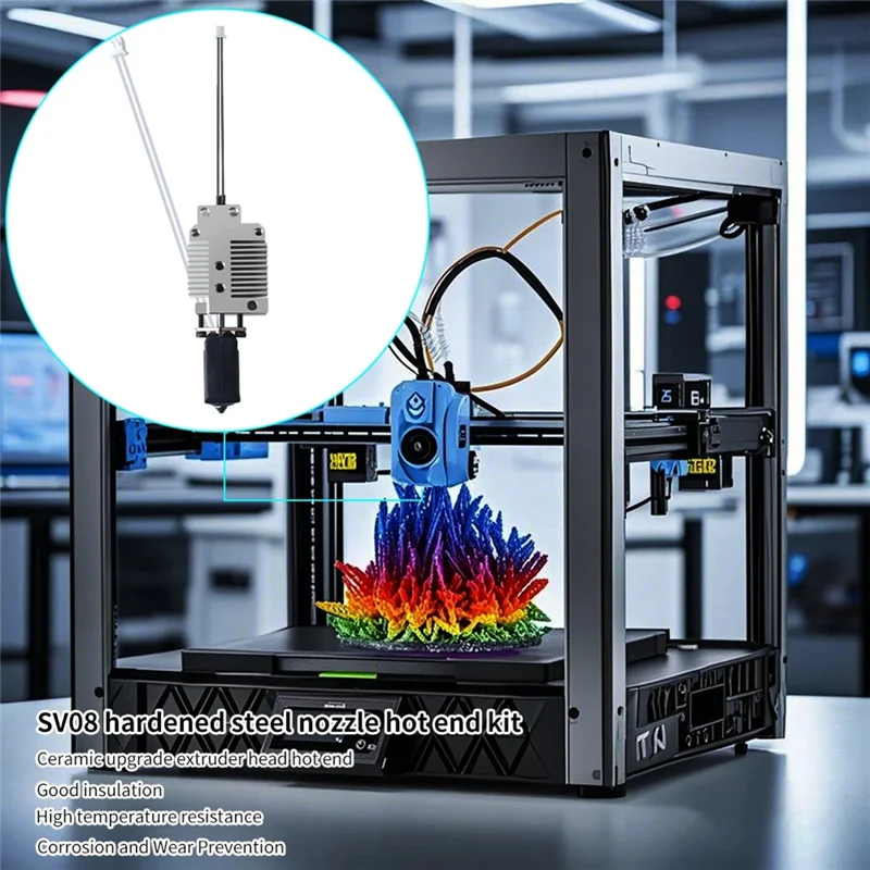 Комплект Hotend Forsv08 3D-принтер Forsv08 Насадка из закаленной стали Комплект Hotend Высокая термостойкость
Комплект Hotend Forsv08 3D-принтер Forsv08 Насадка из закаленной стали Комплект Hotend Высокая термостойкость