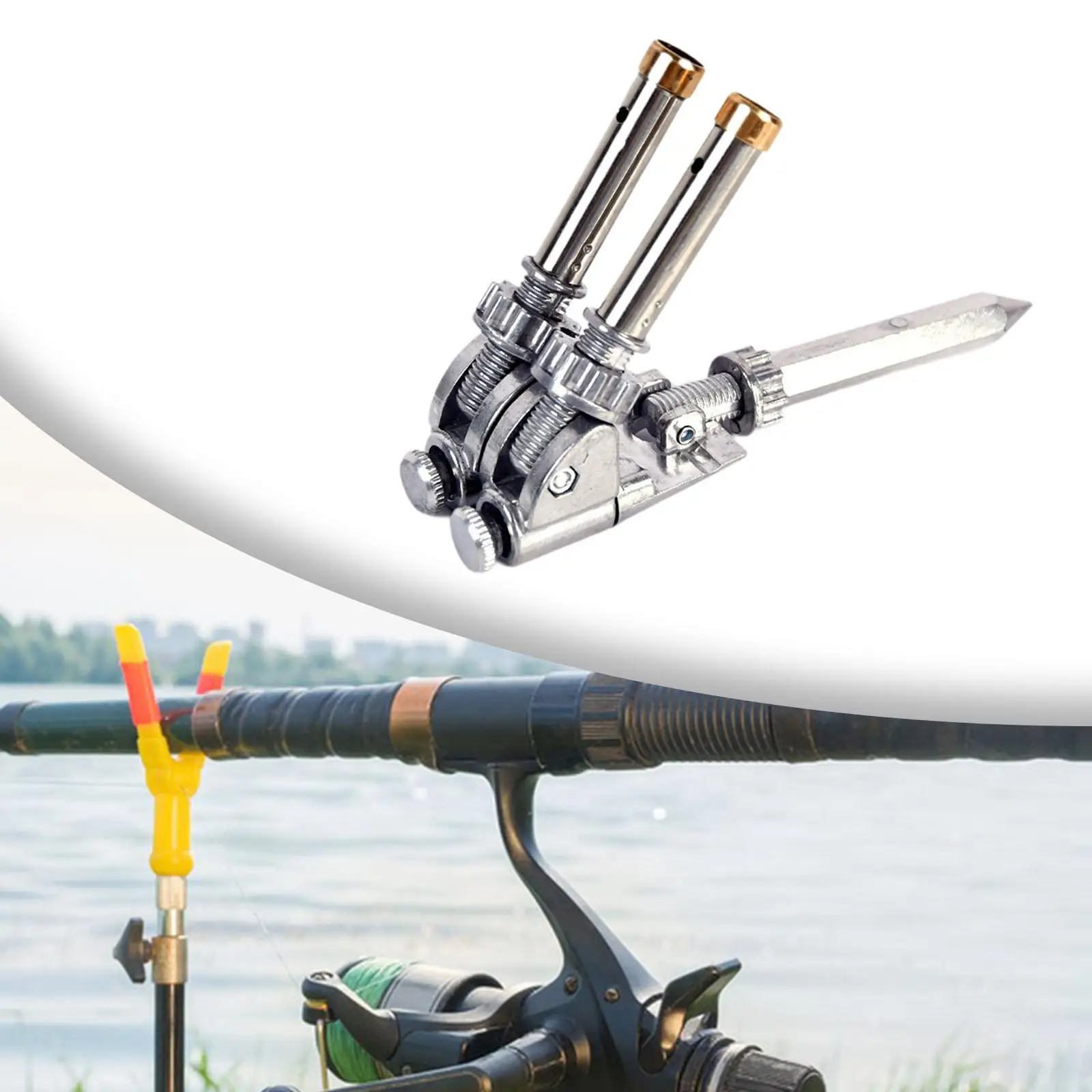 Fishing Rod Stand Lightweight Anti Slip Sturdy Practical Fishing Pole Holder for Beach Outside Sea River Fishing Accessories
Fishing Rod Stand Lightweight Anti Slip Sturdy Practical Fishing Pole Holder for Beach Outside Sea River Fishing Accessories