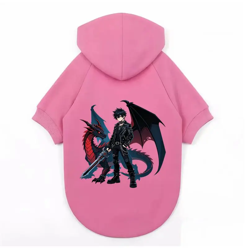 Cute Pet Sweatshirt, Japanese Dark Dragon Print, Small Dog Cat Hoodie Coat
Cute Pet Sweatshirt, Japanese Dark Dragon Print, Small Dog Cat Hoodie Coat