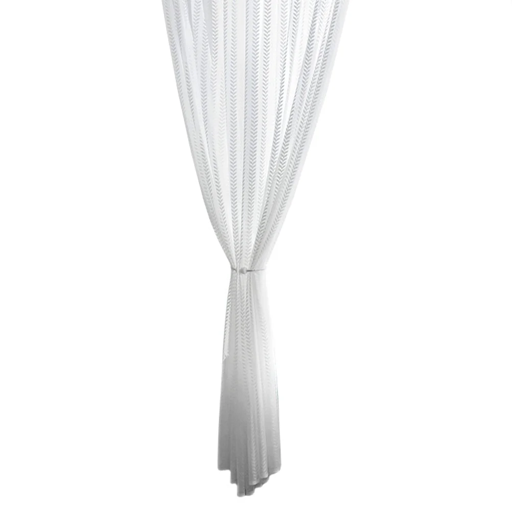 Curtain Sheer Semi Transparent White Bean Sprout Yarn Grommet Living Room Bedroom Window Drape Decor Accessories
Curtain Sheer Semi Transparent White Bean Sprout Yarn Grommet Living Room Bedroom Window Drape Decor Accessories