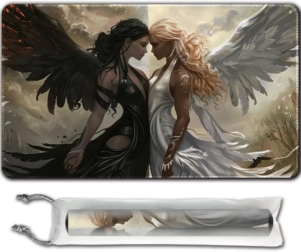 MTG Playmat (Stitched) Size 24x14in Including Storage Bags - Ideal for Card Game Enthusiasts TCG Playmat Mouse Pad with Card Zon
MTG Playmat (Stitched) Size 24x14in Including Storage Bags - Ideal for Card Game Enthusiasts TCG Playmat Mouse Pad with Card Zon