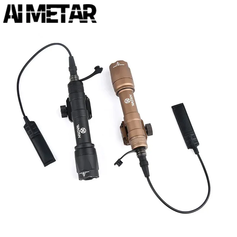 WADSN-M600 M300A M600C Tactical High power Flashlight White LED Light Fit 20mm Rail Hunting Weapon, Airsoft Accessories Switch
WADSN-M600 M300A M600C Tactical High power Flashlight White LED Light Fit 20mm Rail Hunting Weapon, Airsoft Accessories Switch